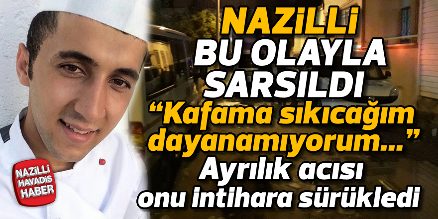 Nazilli'deki intihar olayında flaş gelişme