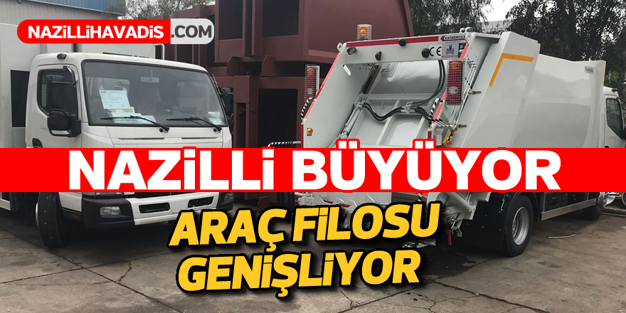 Nazilli Belediyesi’nden 1 milyonluk araç yatırımı