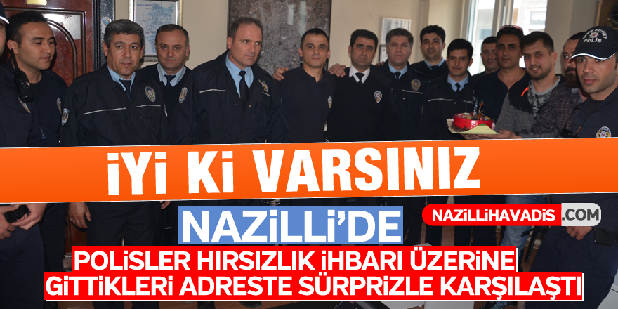 Nazilli'de polisler gittikleri adreste sürprizle karşılaştılar