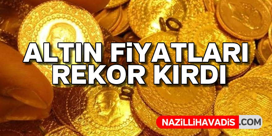 Altında rekor fiyat