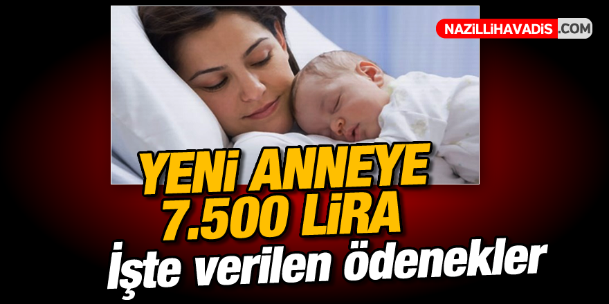 Çalışan anneye devlet yardımı