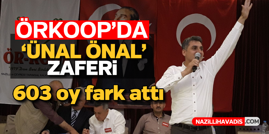 ÖRKOOP'da Ünal Önal zaferi