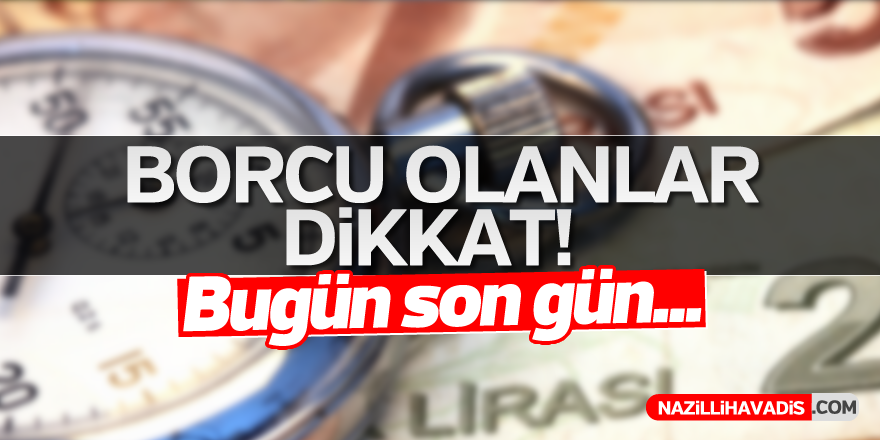 GSS borcu olanlar dikkat! Bugün son gün...