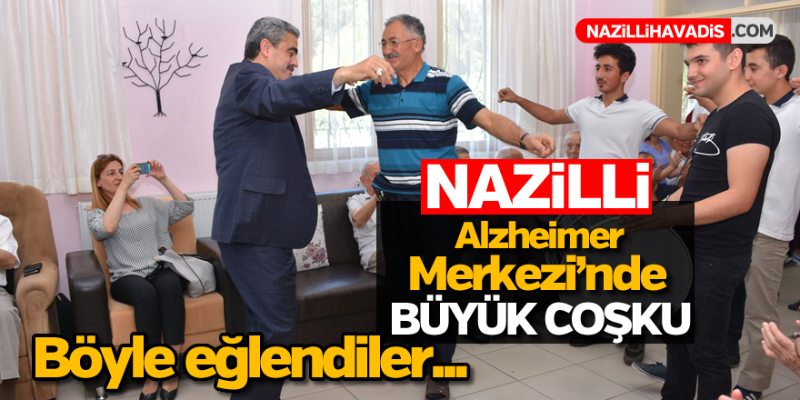 Alzheimer Merkezi’nde büyük coşku