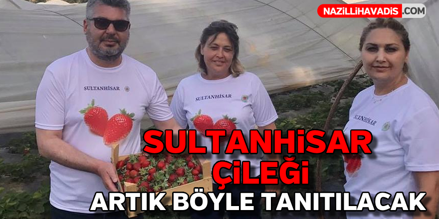 Sultanhisar çileği artık böyle tanıtılacak