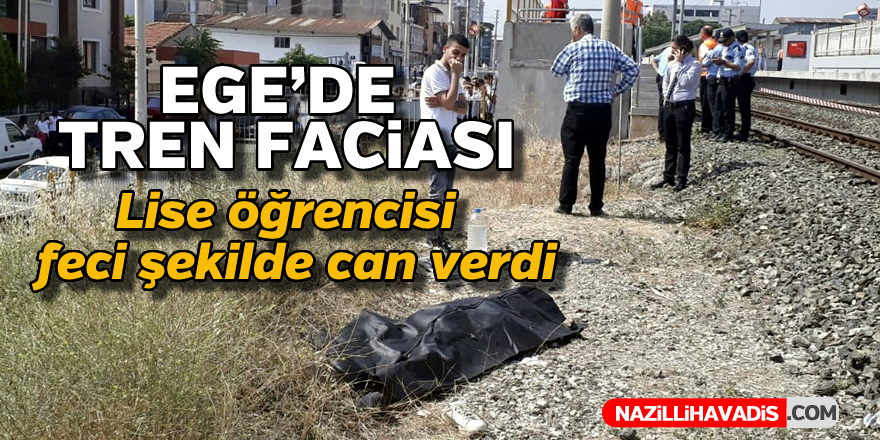 Ege'de tren faciası !