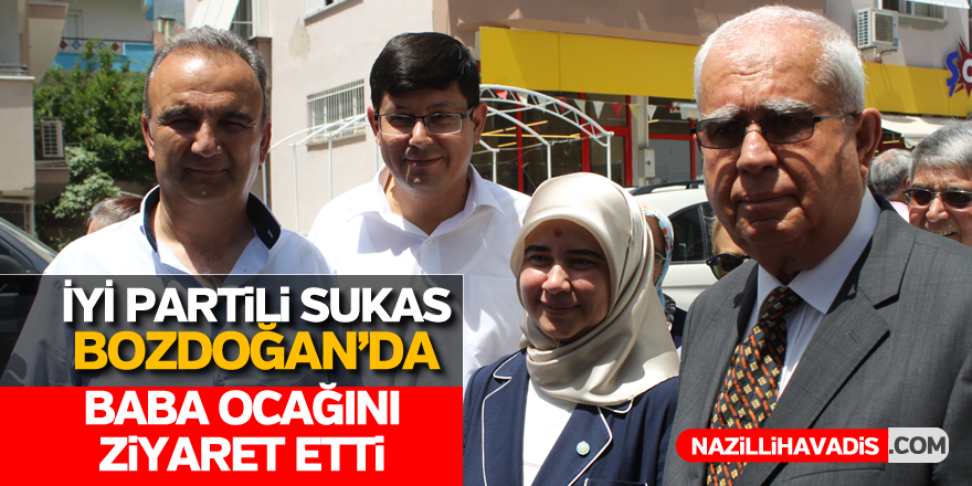 İYİ Partili Sukas, baba ocağı Bozdoğan’da seçim çalışmalarına başladı