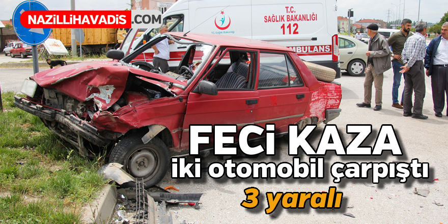 Feci kaza ! 3 yaralı