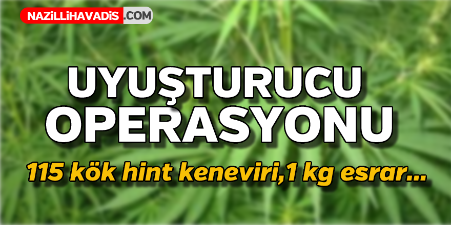 Uyuşturucu operasyonu