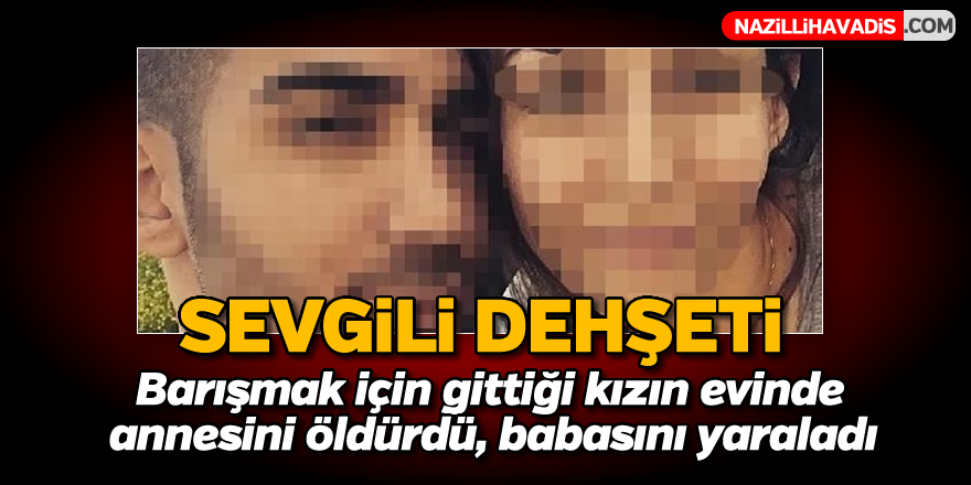 Barışmak için gittiği evde dehşet saçtı