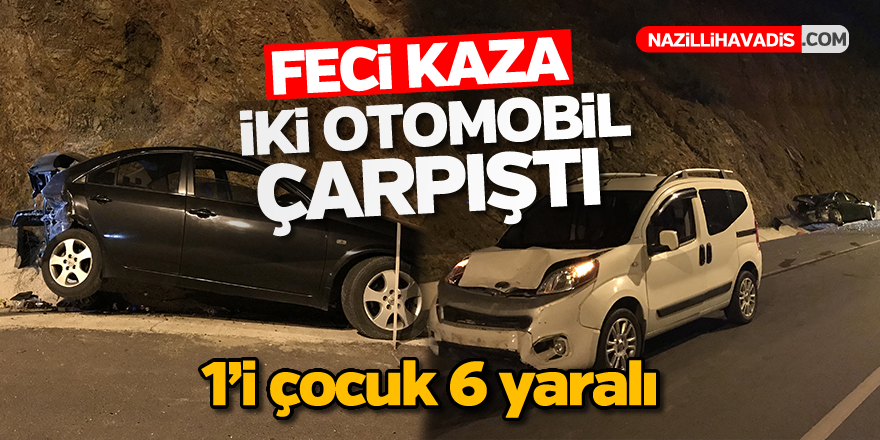 Feci kaza! 1'i çocuk 6 yaralı