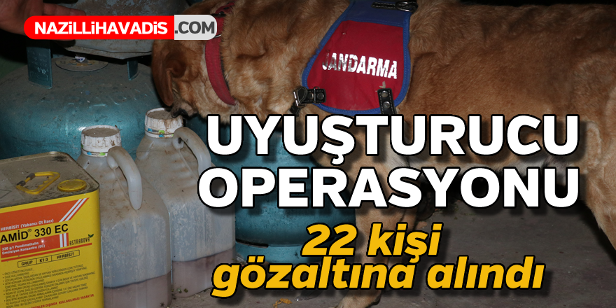 Uyuşturucu operasyonu