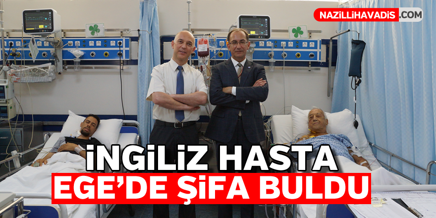 İngiliz hasta Ege'de şifa buldu