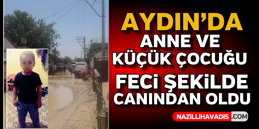 Aydın'da feci kaza ! 2 ölü