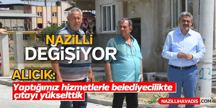 “Belediyecilikte çıtayı yükselttik”