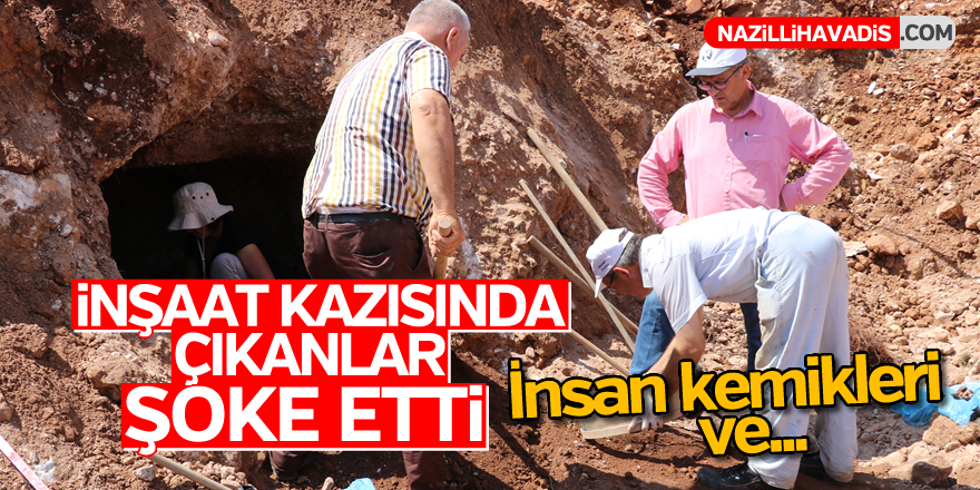 İnşaat kazısında çıkanlar şoke etti