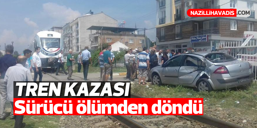 Aydın'da tren kazası; 1 yaralı