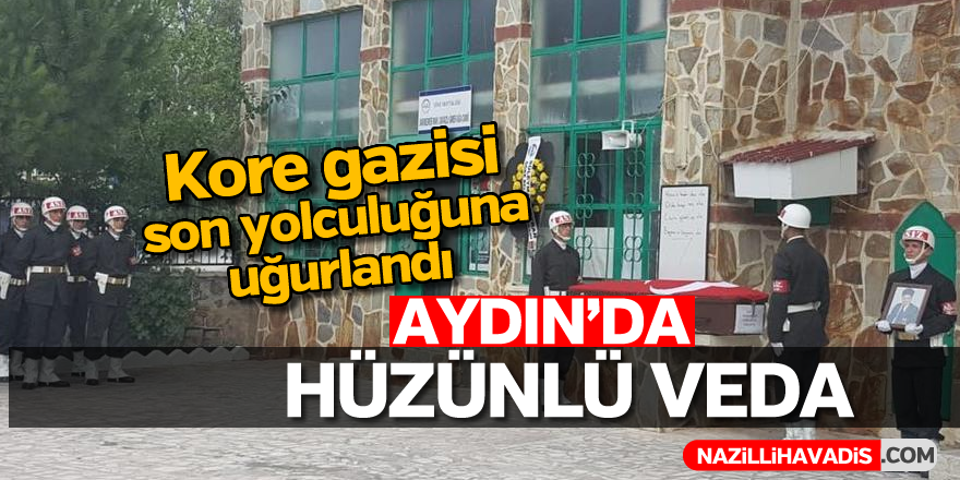 Aydın'da hüzünlü veda