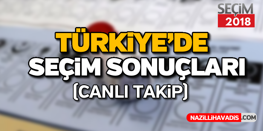 Türkiye'de seçim sonuçları