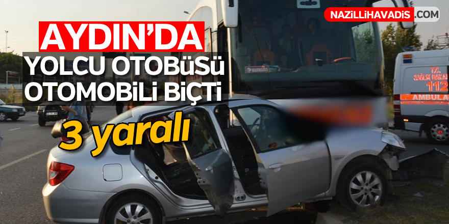 Aydın'da yolcu otobüsü dehşet saçtı; 3 yaralı