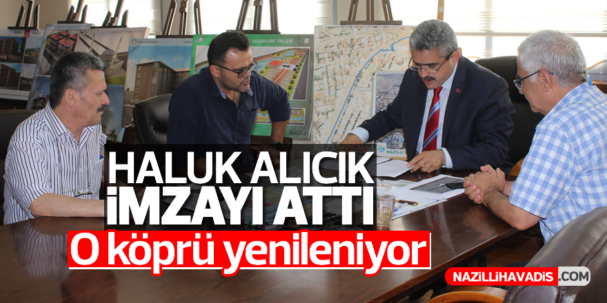 Haluk Alıcık o imzayı attı