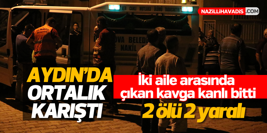 Aydın'da silahlı kavga: 2 kardeş hayatını kaybetti