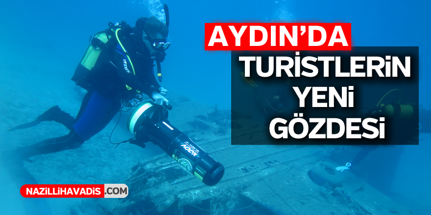 Turistlerin yeni gözdesi ; Batık Uçak