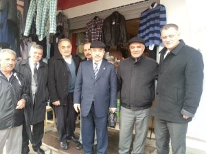 Didim MHP’den Esnafa Ziyaret