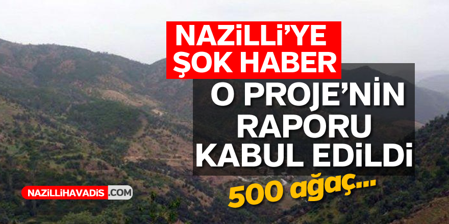 O projenin raporu Nazilli'de kabul edildi...