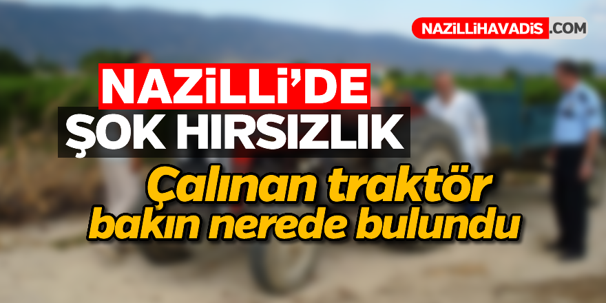 Nazilli'de hırsızlık