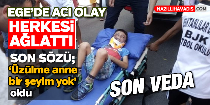 Son sözleriyle yürek yakan Ömer'e son veda