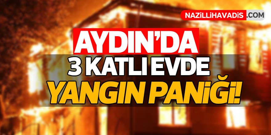 Aydın'da Ev Yangını!