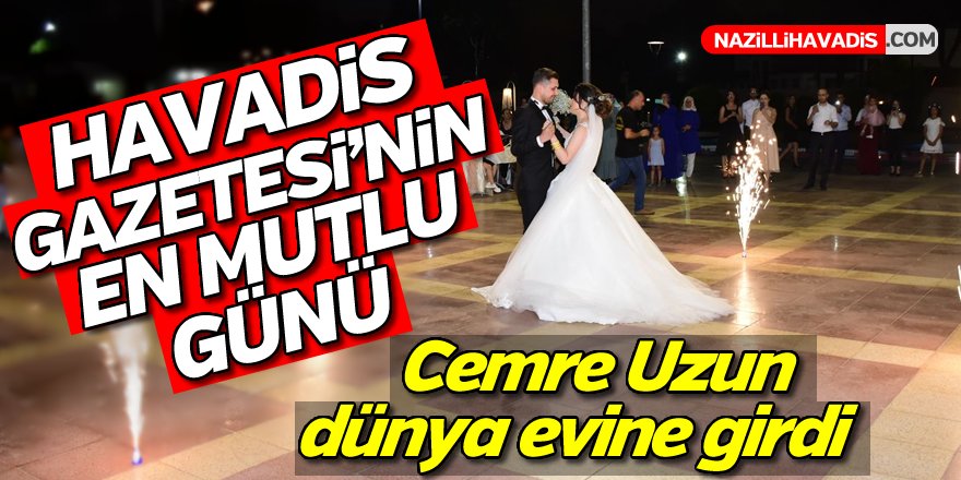 Cemre Uzun ve Münevver Avcı dünya evine girdi