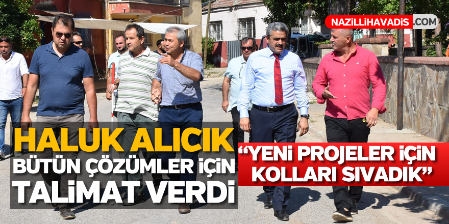 Başkan Alıcık’a Arslanlı’da sevgi seli