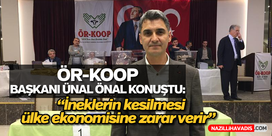 ÖR-KOOP Başkanı Ünal Önal konuştu