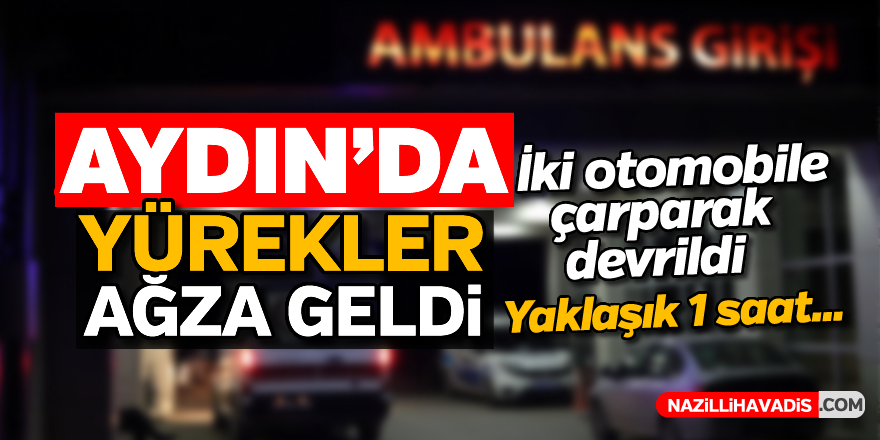 Aydın'da trafik kazası