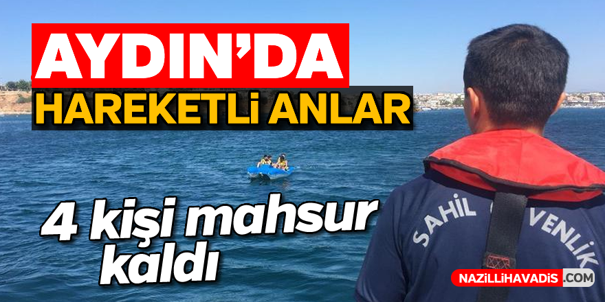 Aydın'da hareketli anlar