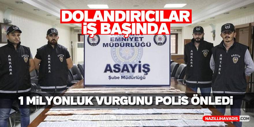 Dolandırıcılar iş başında