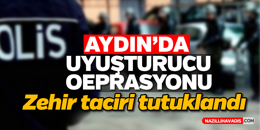 Aydın'da uyuşturucu operasyonu