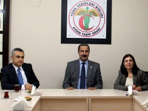 Savaş, Aydın Tabip Odası'nı Ziyaret Etti