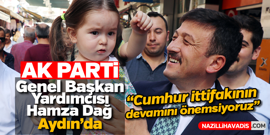 AK Parti Genel Başkan Yardımcısı Dağ, Aydın'da