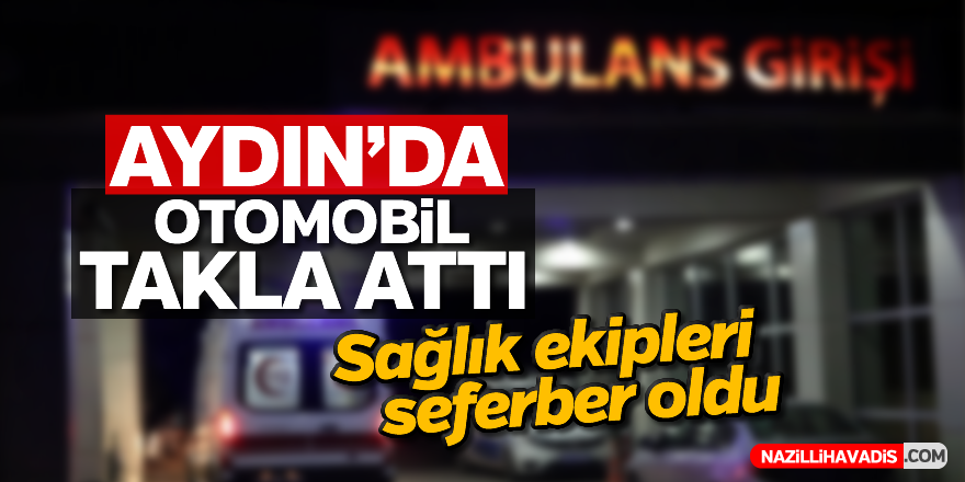 Aydın'da trafik kazası: 1 yaralı