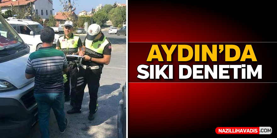 Aydın'da sıkı denetim