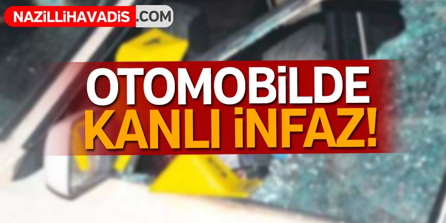 Otomobilde kanlı infaz!