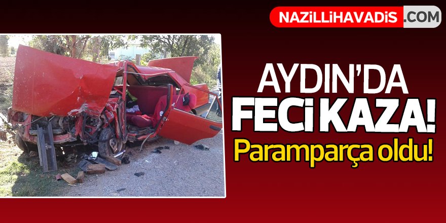 Aydın'da Feci Kaza!