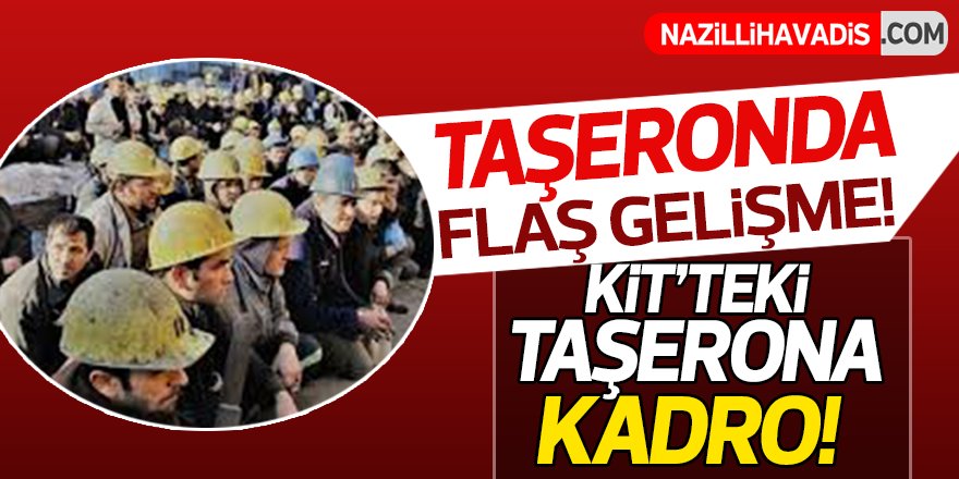 KİT'teki taşerona kadro!