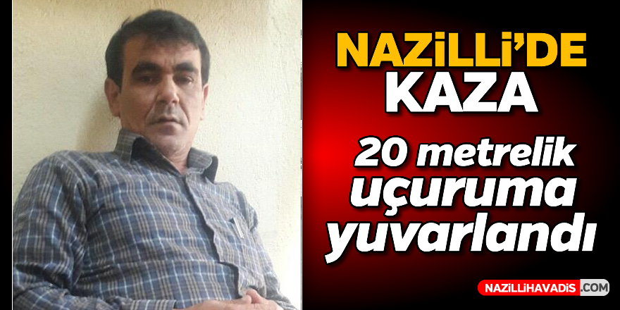 Nazilli'de kaza; 1 yaralı