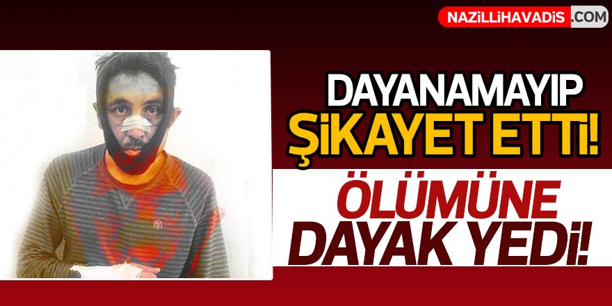 Dayanamayıp şikayet etti!