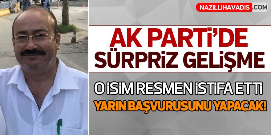 AK Parti'de Sürpriz Gelişme!