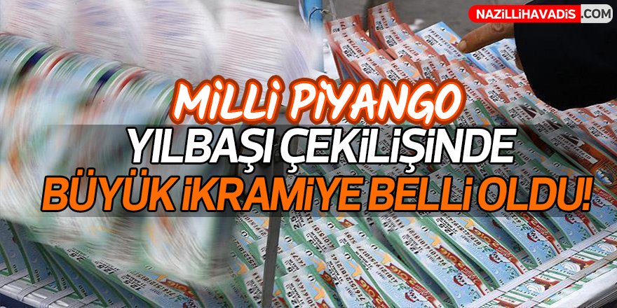 Milli Piyango yılbaşı çekilişinde büyük ikramiye belli oldu